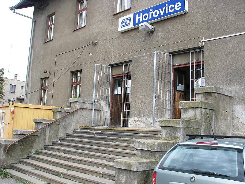 Rekonstrukce hořovické vlakové stanice - říjen 2010