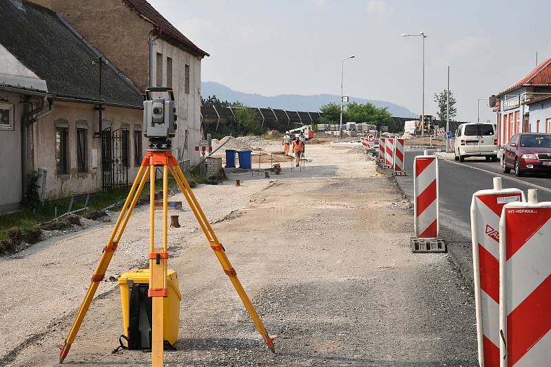 Rekonstrukce Plzeňské a Jungmannovy ulice v Králově Dvoře.