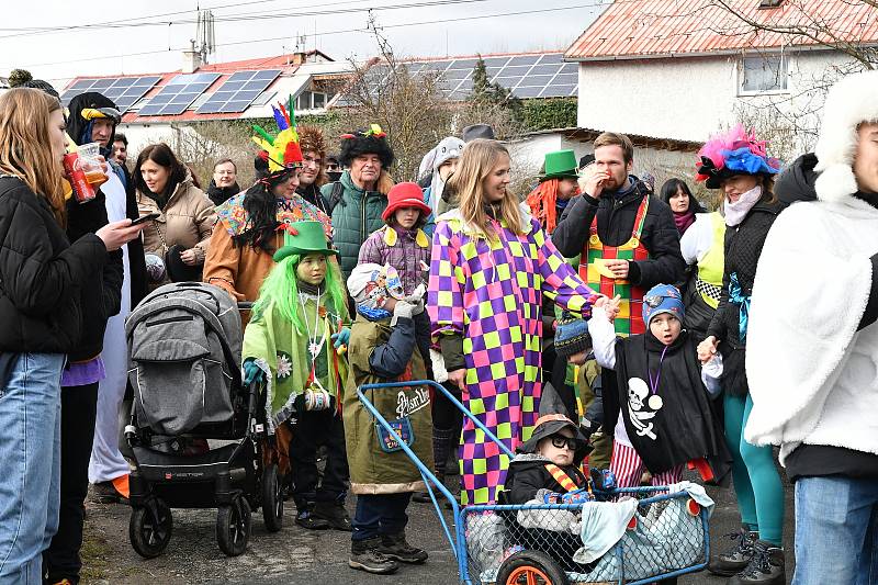 Z masopustu v Zadní Třebani.