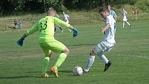 Z titulu krajského přeborníka starších dorostenců se radovala po výhře 2:0 Čáslav.