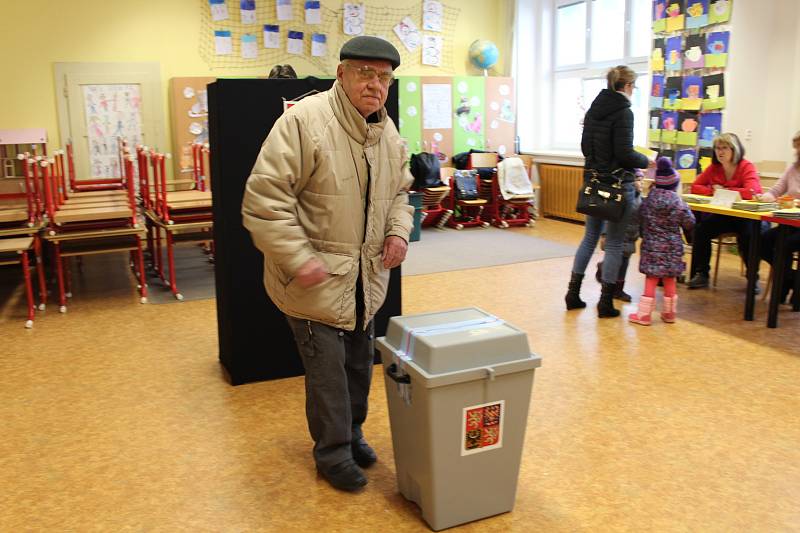 Na Berounsku voliči projevili o druhé kolo prezidentských voleb větší zájem než v prvním kole.