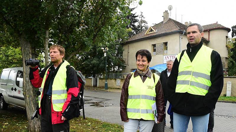 Z nácviku protipovodňových opatření v Berouně.