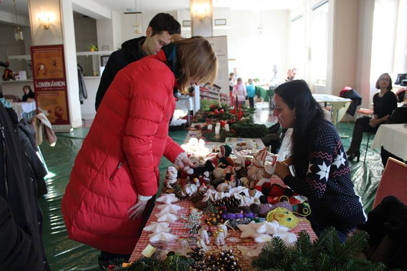 V Kulturním domě Plzeňka v Berouně se v sobotu uskutečnil vánoční jarmark,