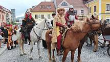 Průvod vévody Štěpána II. Bavorského dorazil do Berouna.