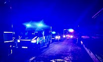Záchranáři v Újezdu ošetřili sedm lidí.