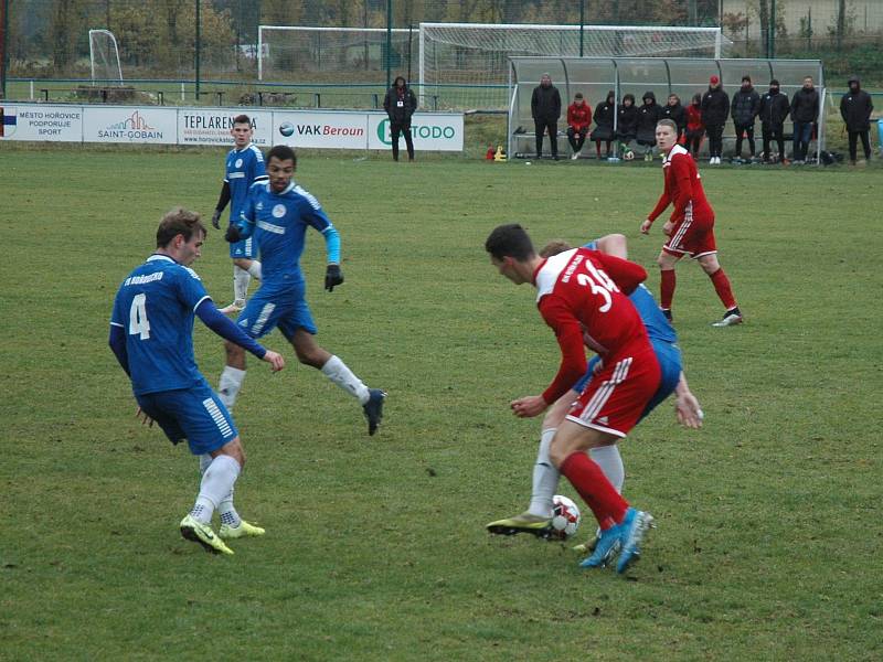 Divize: Hořovicko - Petřín Plzeň 0:3