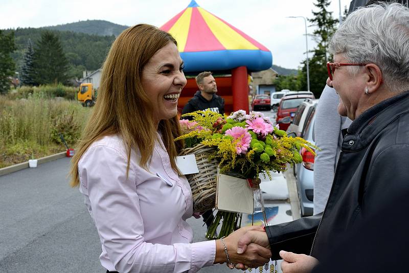 Otevření nové budovy mateřské školy Ledňáček Hýskov.