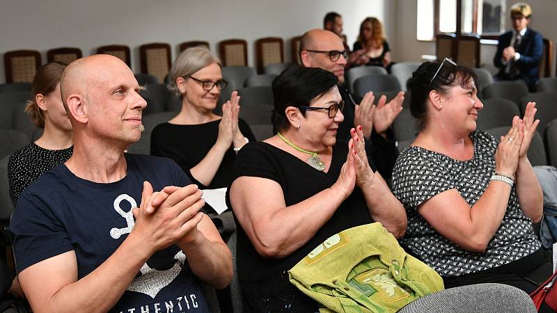 Z absolventského koncertu žáků Základní umělecké školy Václava Talicha v Berouně.