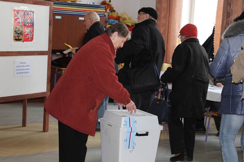 Na Berounsku voliči projevili o druhé kolo prezidentských voleb větší zájem než v prvním kole.