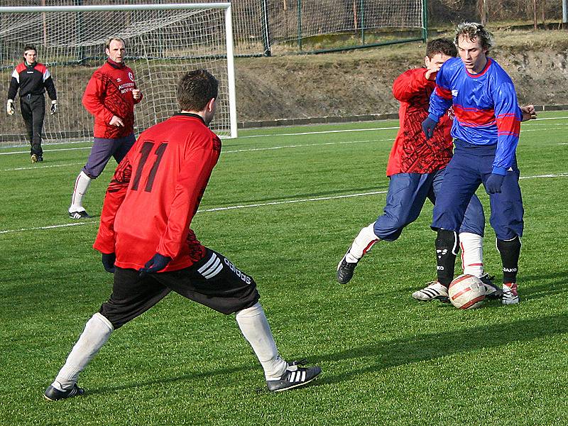 Beroun remizoval s Novým Knínem 3:3.