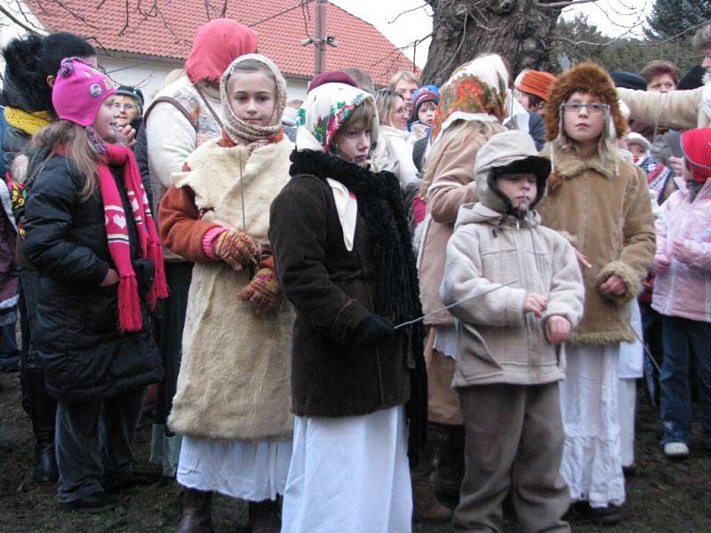 Lidé oslavili  narození Ježíška