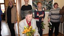 V Městské galerii Beroun je nová výstava. Své obrazy zde vystavuje známý berounský výtvarník Karel Souček.