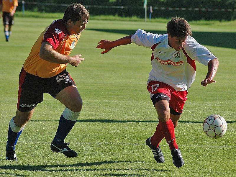 Fotbalisté Hořovicka porazili Votice 2:0