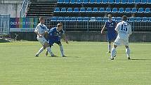 Stadion Františka Kloze v Kladně byl svědkem přípravného duelu divizních týmů.