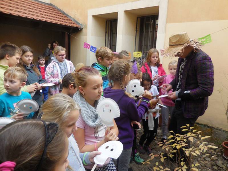 Halloweenské odpoledne v Muzeu Českého krasu.