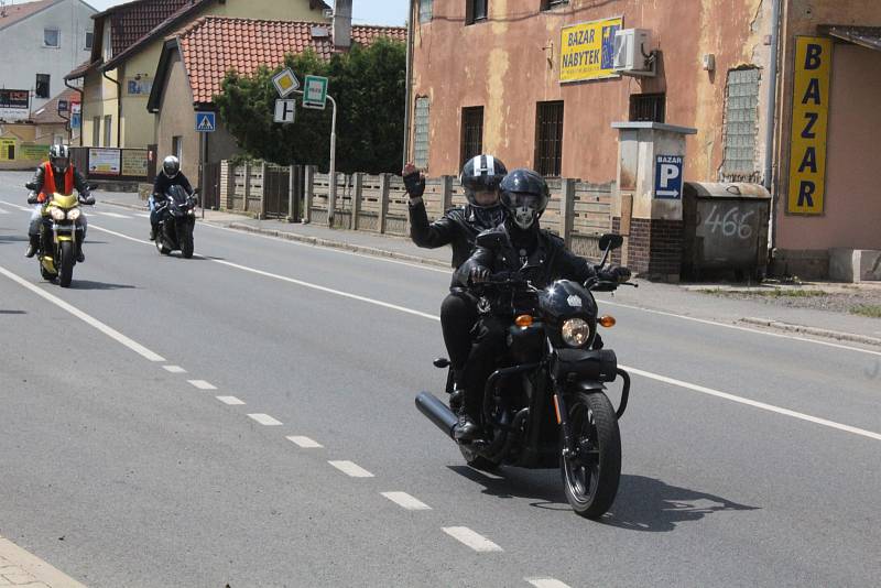 V Hořovicích se sešli motorkáři.