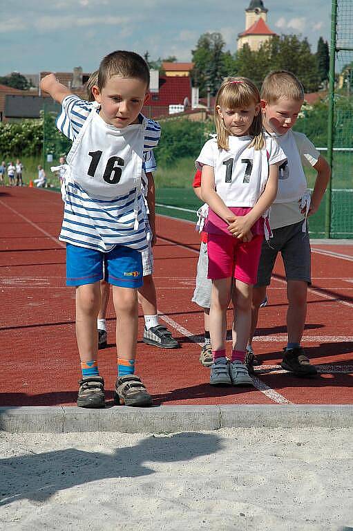 Sportovní hry dětí z králodvorských mateřských školek