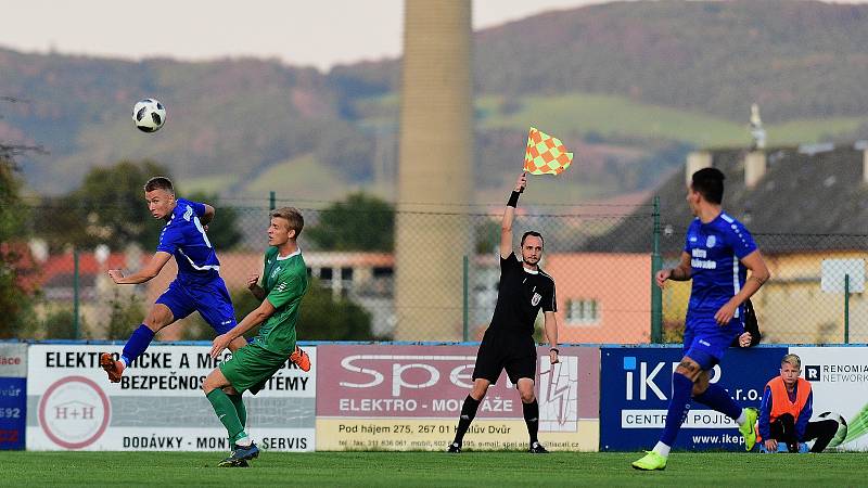 ČFL: Králův Dvůr - Loko Vltavín 2:0