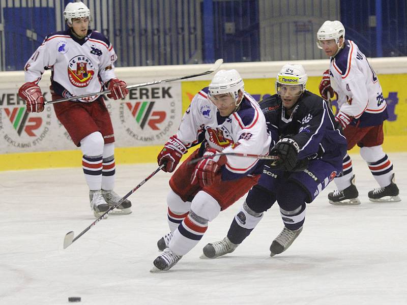 Berounští hokejisté prohráli s Havlíčkovým Brodem 3:7.