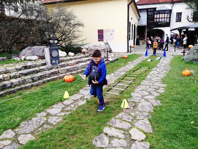 Oslava Halloweenu v podání družiny v Závodí.