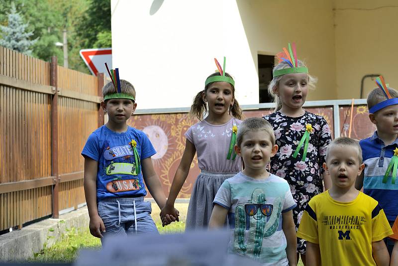 Ze slavnostního rozloučení s předškoláky v Mateřské škole Sluníčko v Berouně.