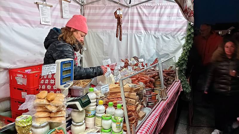 Ze slavnostního zahájení adventu v Hořovicích.