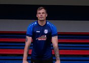 Kapitán FK Komárov Luděk Kaufman.