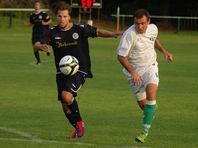 Fotbalisté Loděnice porazili v utkání I.A třídy na své půdě SK Rakovník 3:1.