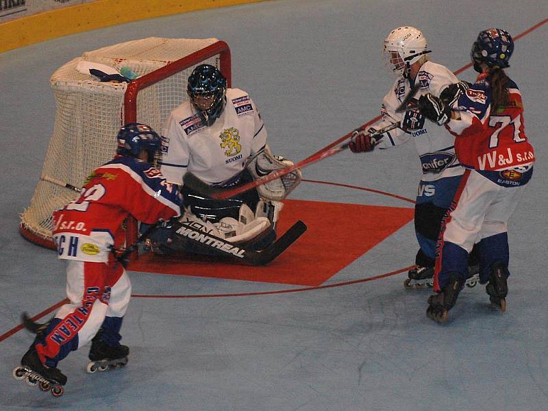 České reprezentantky porazily v druhém utkání na mistrovství světa Finsko 5:0