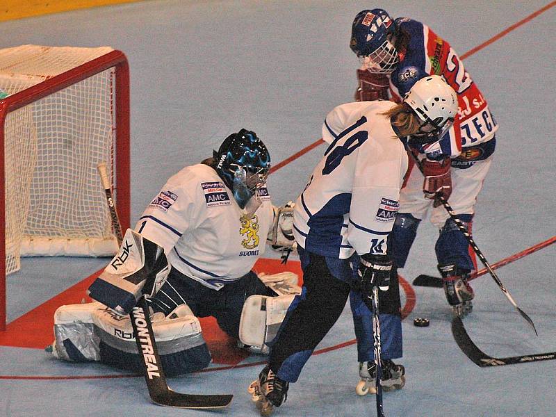 České reprezentantky porazily v druhém utkání na mistrovství světa Finsko 5:0