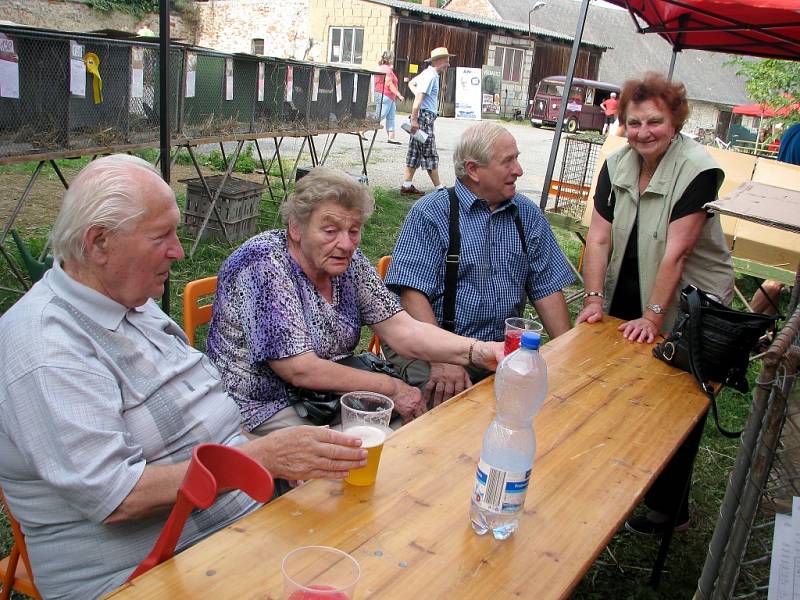 Výstava chovatelů se konala všeradickém Zámeckém dvoře 