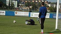 Písek zaskočil Králův Dvůr na jeho hřišti, Cábelicí doma padli 0:1.