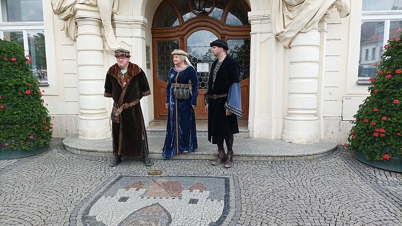 Průvod vévody Štěpána II. Bavorského dorazil do Berouna.