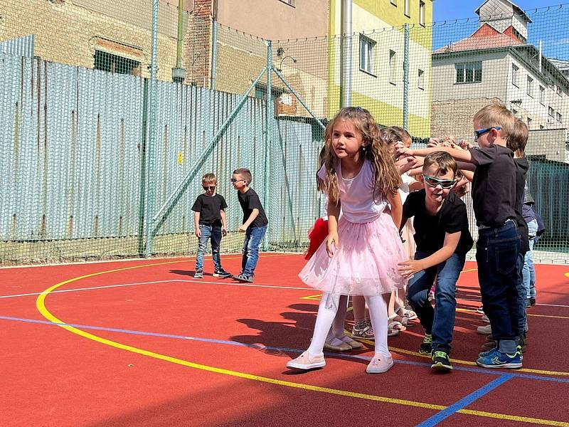 Rozloučení se školkou na odloučeném pracovišti MŠ  Vrchlického.