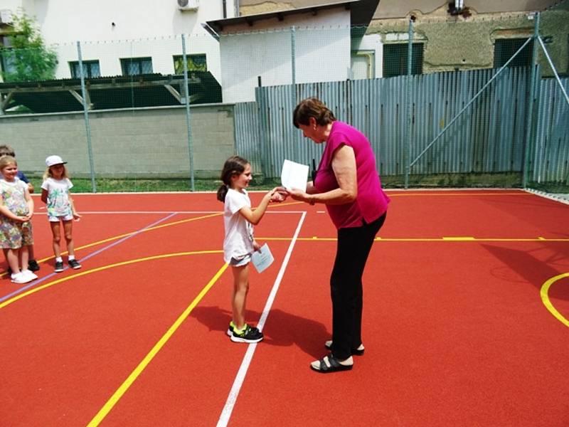 Hodnocení školního roku v družině Základní školy Beroun-Závodí.