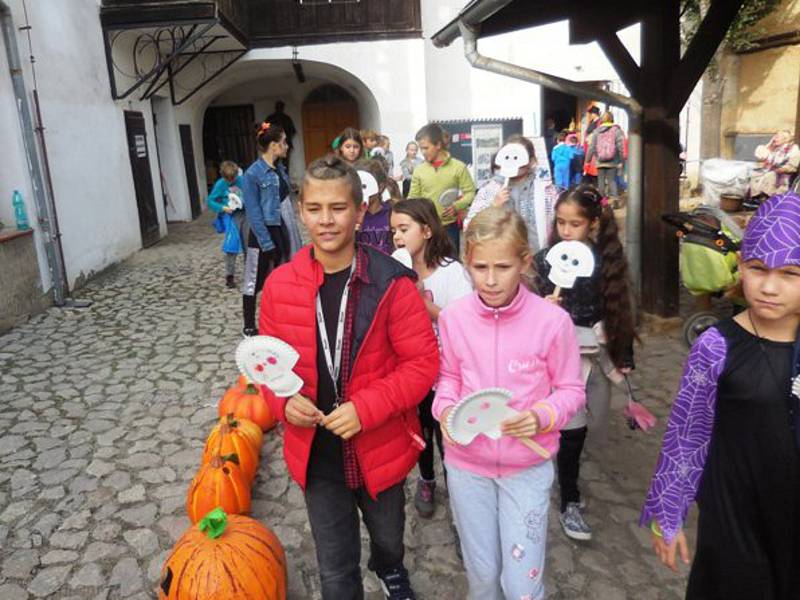 Halloweenské odpoledne v Muzeu Českého krasu.