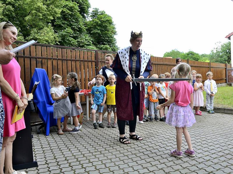 Ze slavnostního rozloučení s předškoláky v Mateřské škole Sluníčko v Berouně.