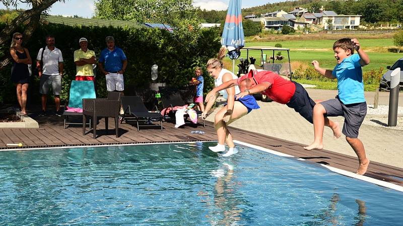 Z mistrovského turnaje golfového klubu v Berouně.