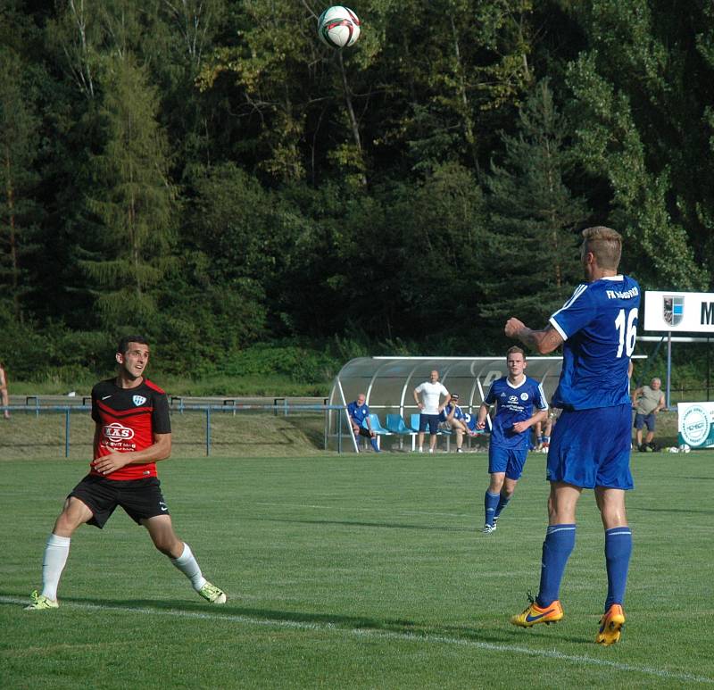 ČFL: Hořovicko - Táborsko B 2:0