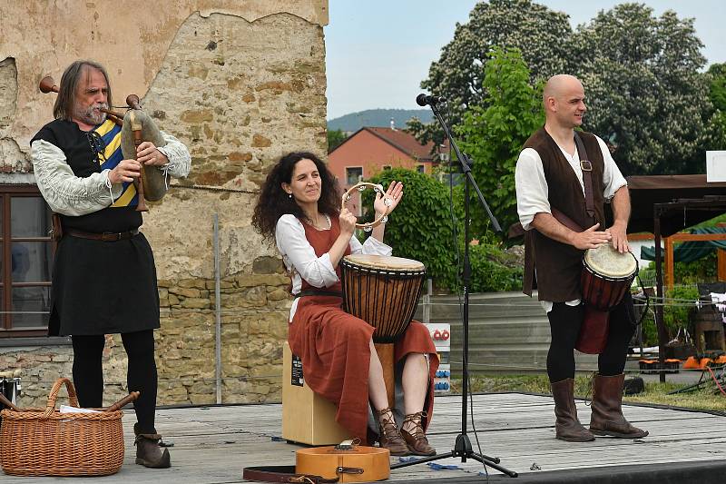 Královský průvod 'Poselstvo vévody Štěpána II. bavorského' spojený s historickým jarmarkem v Berouně.