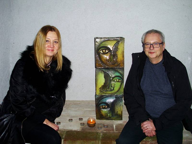 Jaroslav Šafra vystavuje v berounském muzeu keramiky.