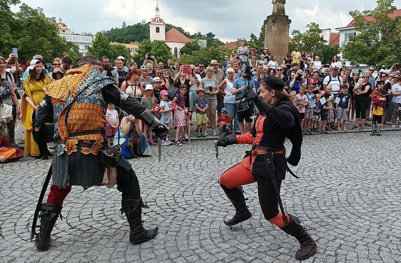 Průvod vévody Štěpána II. Bavorského dorazil do Berouna.