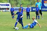 Zápas Fortuna ČFL Králův Dvůr - Zápy provázela slavnostní atmosféra. Cábelíci se rozloučili s domácím publikem výhrou 1:0. Foto: Pavel Paluska