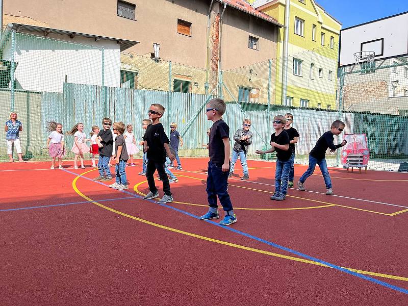 Rozloučení se školkou na odloučeném pracovišti MŠ  Vrchlického.