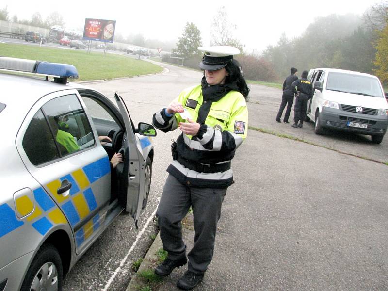 Dopravně bezpečnostní akce na Berounsku