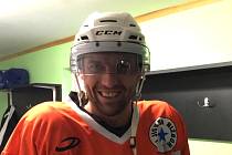 Michal Novák má tah na branku i při hokeji.