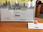 Obec Hýskov získala v soutěži první místo za nejlepší webové stránky obce.