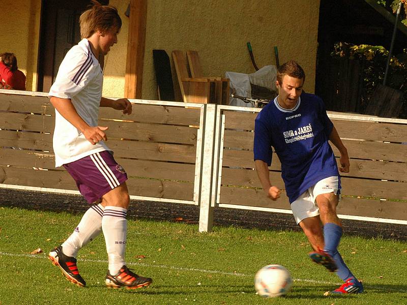 Žebráku se v derby nedařilo, Hořovicko B vyhrálo na jeho půdě 4:2.