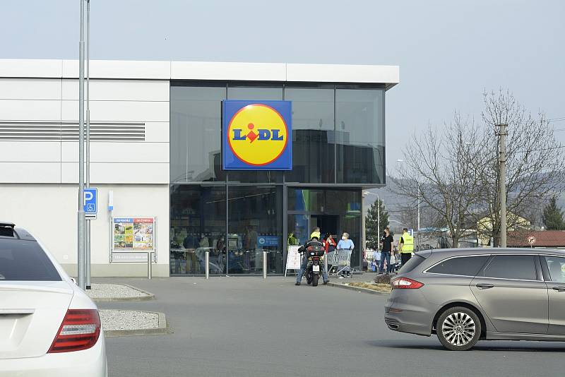 Lidl na Plzeňské ulici