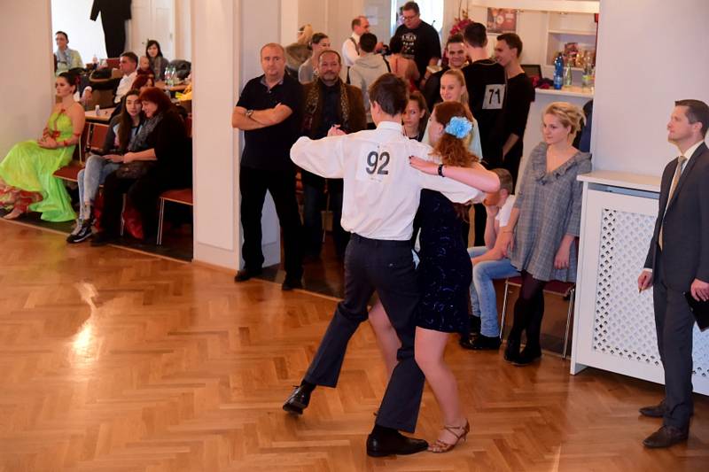 Taneční páry změřily své síly jak ve standardních tancích, tak i v latinskoamerických.